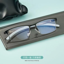 丹阳眼镜防撞篮球眼镜框半框近视眼镜光学眼镜架超轻运动镜框