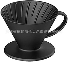 工厂定制颜色陶瓷咖啡过滤壶 亚马逊热销 欧式陶瓷咖啡过滤壶