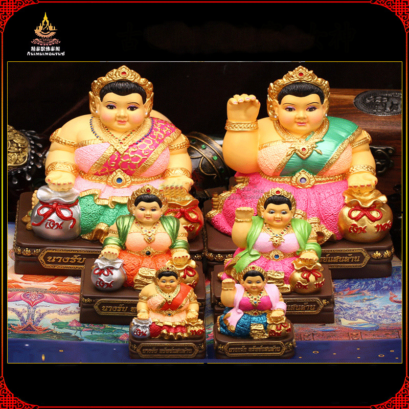 泰国佛牌 古巴阿里雅察查招财女神 南瓜小胖 许愿姐姐许愿女神