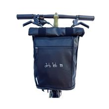 新款600d双肩背包车前自行车头包防水pvc折叠包旅行包可定制logo