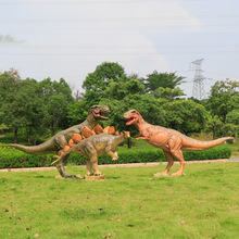 户外大型恐龙雕塑园林景观装饰品摆件霸王龙模型主题公园景区