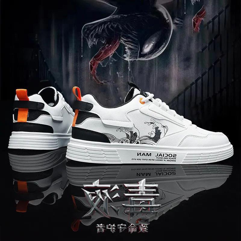 sport shoe 2023 New Summer Casual Stylish Sports Flat Men's Shoes Casual Junior High School Men Easy Wear Tide Shoes Wholesale