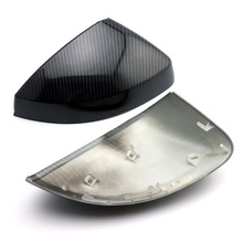 跨境热销适用于奥迪A3 RS3 S3 后视镜碳纤维纹理镜壳