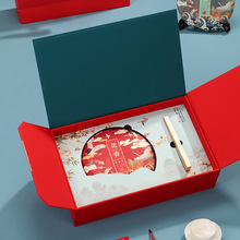 高档茶饼盒创意礼品盒357g普洱茶福鼎老白茶白牡丹通用收纳包装盒