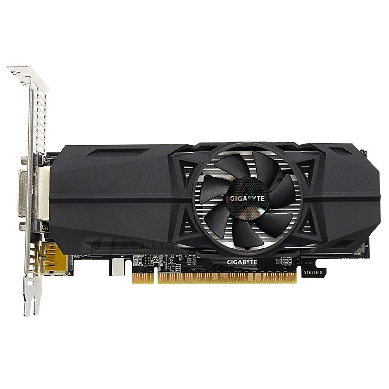 适用于技嘉gtx1050ti oc半高刀卡1650 4g独立游戏显卡迷你台式