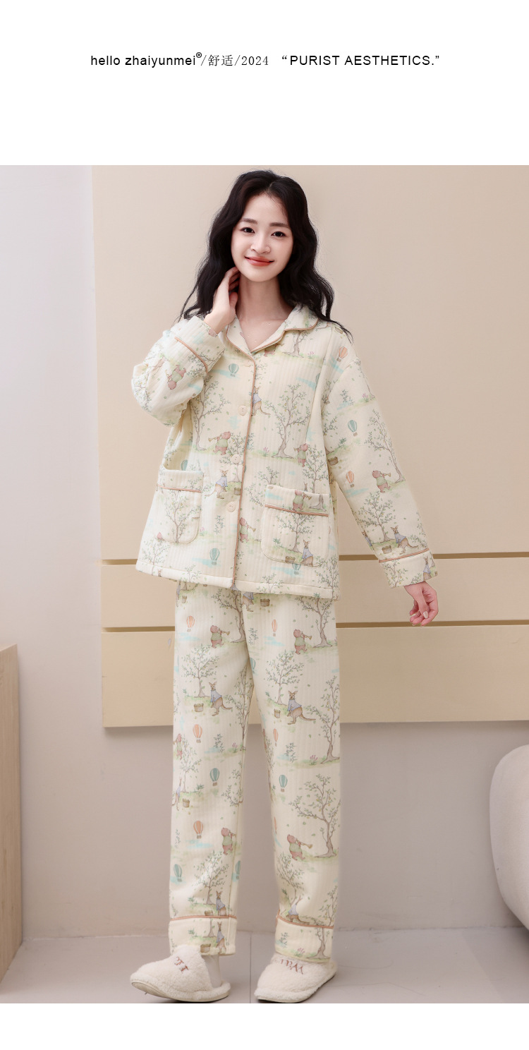 Cotton Padded Maternity Nursing Sleepwear Sets Pajamas Suits CLothes for Pregnant Women Pregnancy Sleep Home Lounge Wear 162 O1CN01AO6HTW1fxwYbFPgtd !!2496274074 0 cib