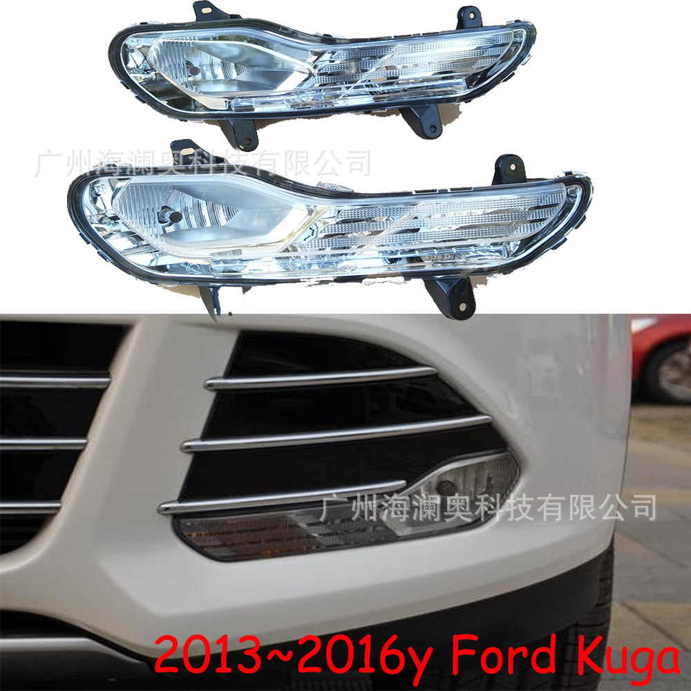 适用于福特翼虎雾灯前照灯大灯日行灯2013～2016款