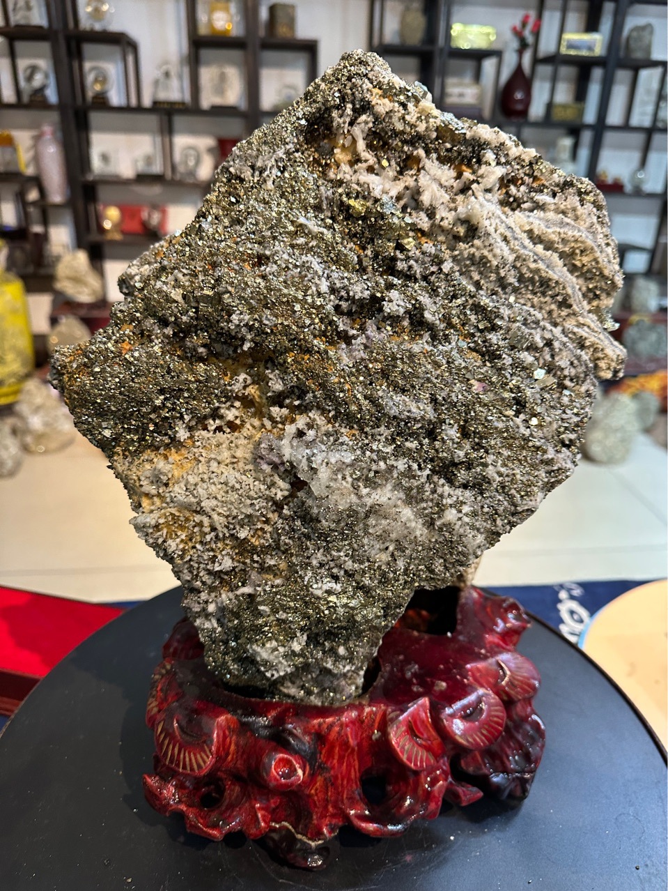 黄金石摆件工艺礼品招远金矿石招远金石玲珑金石孤品一款一价