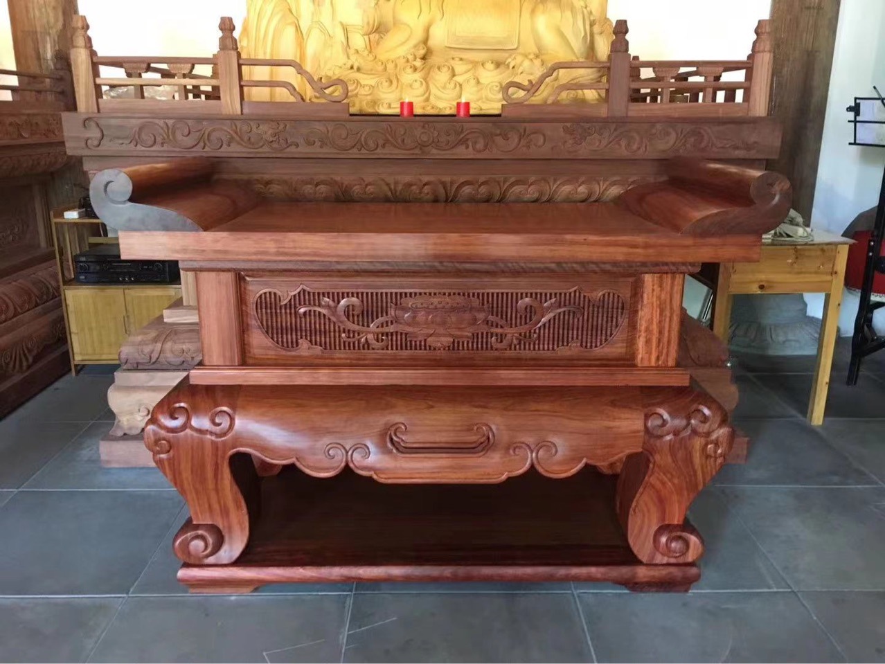 寺院供桌神桌红木红木色齐全红木供桌红花梨供桌祠堂供桌