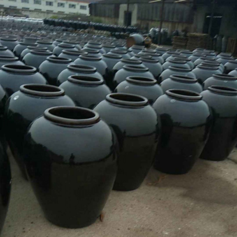 酿酒缸发酵大口酒缸土陶坛子米缸酱缸腌菜庭院陶瓷土陶缸