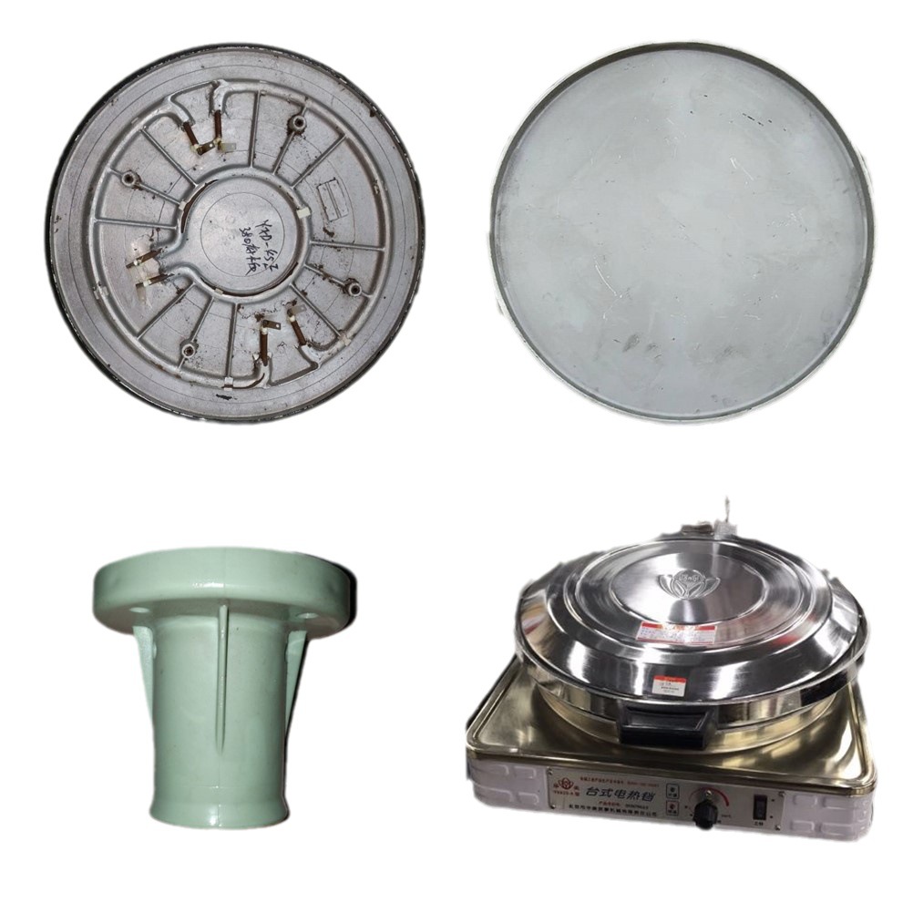 北京华美电饼铛配件电热烙饼机零件脚座脚腿手挽上盖温控器维修件