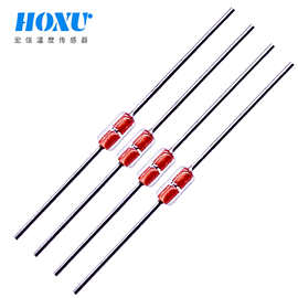 厂家热敏电阻mf58b二极管ntc玻璃封装10k 50k 3950温度传感器定制