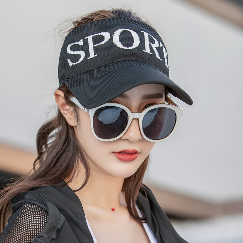 Empty Top Hat Women's Korean-Style Versatile Trendy Summer Sun Hat Casual Sun Protection Spring and Autumn Baseball Peaked Cap