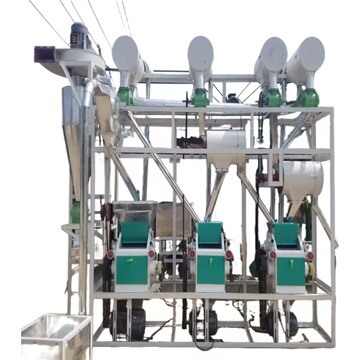 面粉机 6f2235型小麦荞麦莜麦五谷杂粮小型三机一遍净磨面机