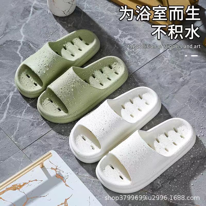 Factory Special Offer Wholesale Hotel Sauna Home Bathroom Bath Non-Slip Deodorant Hollowed-out Quick-Drying Men's and Women's Slippers Hot Sale