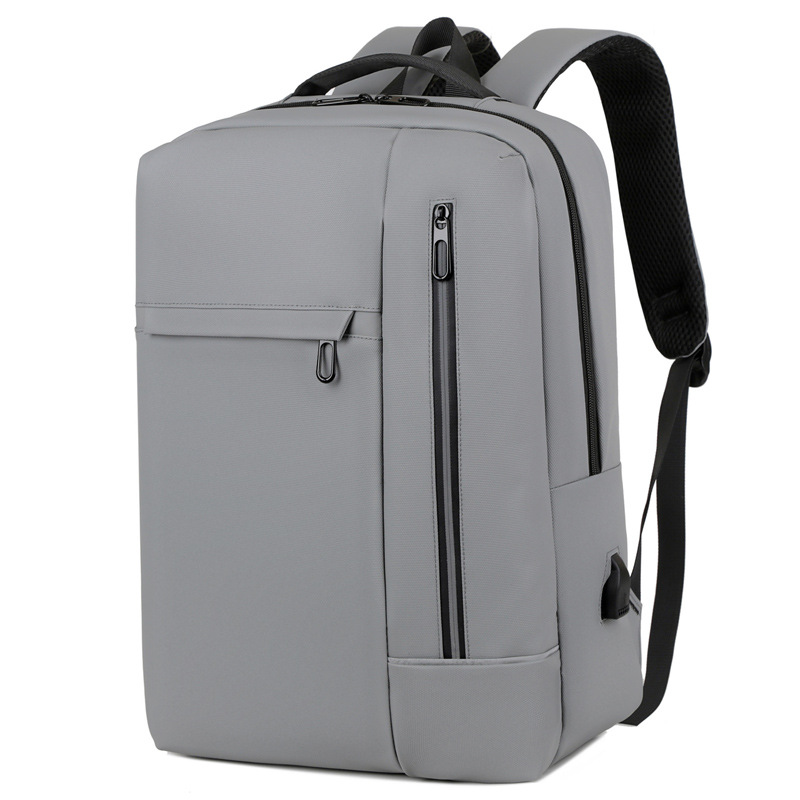 New Large Capacity Business Backpack Men's Rechargeable USB Computer Bag Casual Portable Shoulder Office Backpack