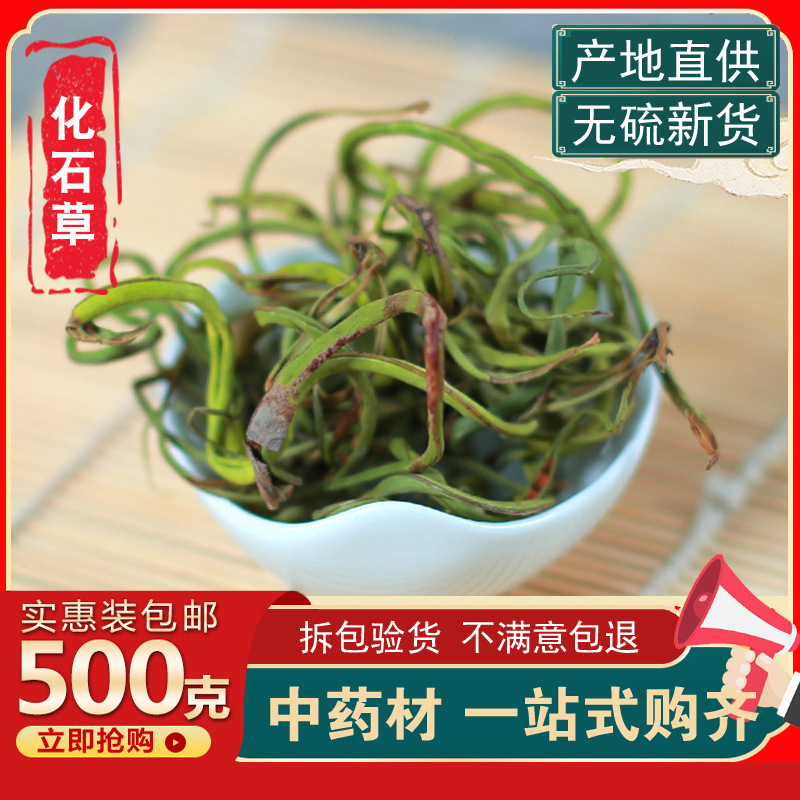 化石草500g克始于老挝肾精茶散装猫须草紫蓝草中药材