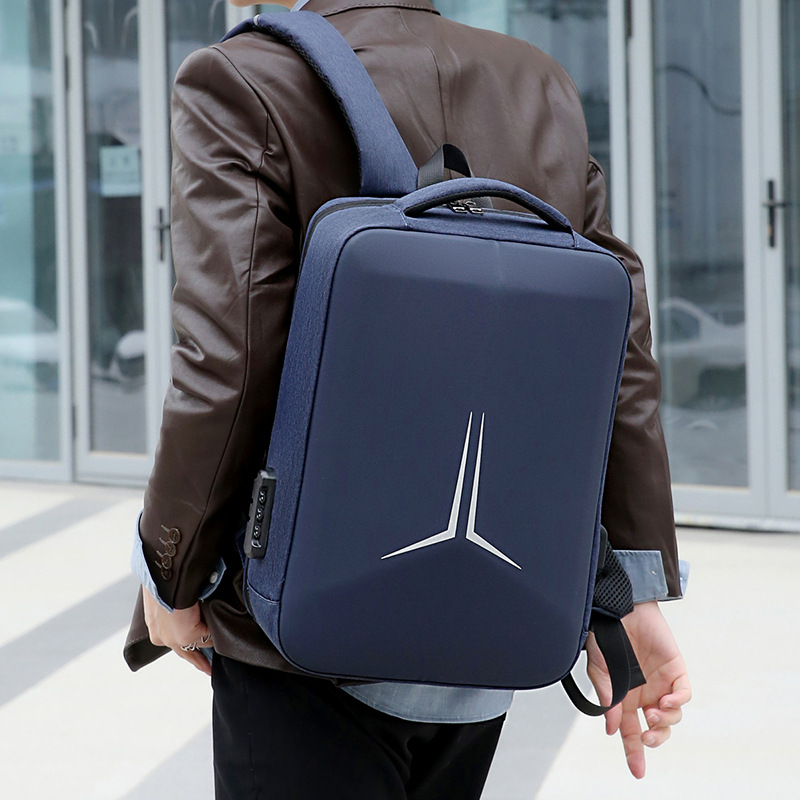 Wholesale New Men's Business Backpack Women's Laptop Bag Multi-Functional Backpack Large Capacity Travel Bag