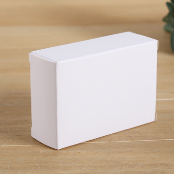 厂家现货小白盒小礼盒饰品盒电子产品白色纸盒小彩盒5x2x5批发