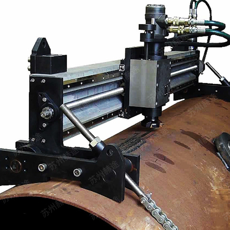 赫途 移动平面铣床 便携式铣床 龙门铣 平面加工机