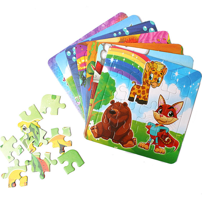 纸制卡通拼图动画拼板幼儿园毕业礼品生日礼物小礼品玩具拼图儿童