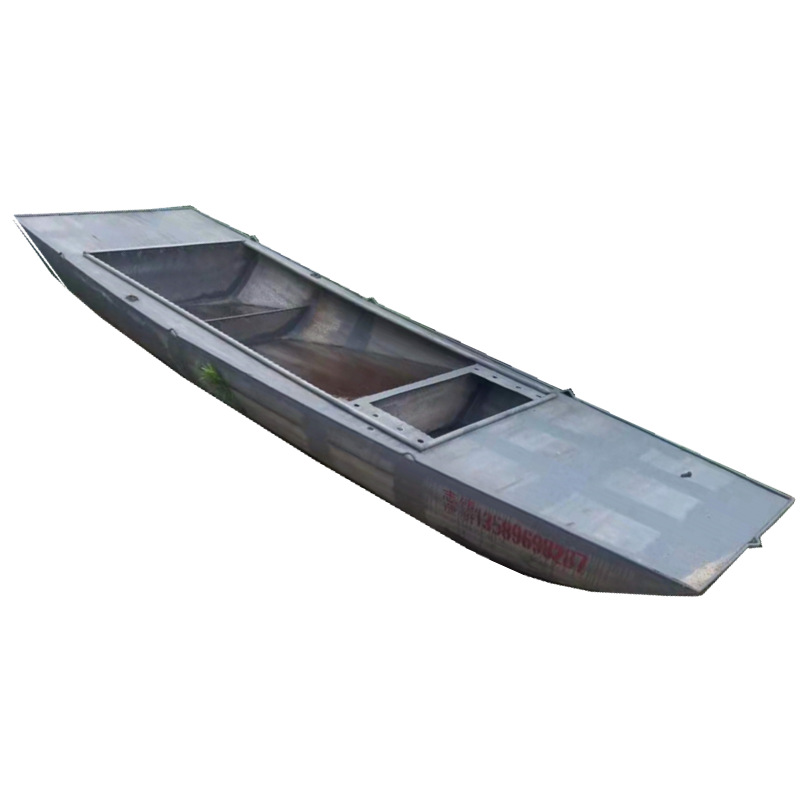 镀锌板船厂 厂家直发海上小型捕鱼船 挂桨机渔船河道清理船养殖船