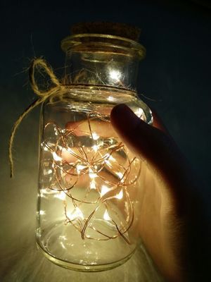 空瓶玻璃许愿瓶沙瓶画星空瓶流沙瓶折纸透星创意