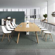 成都办公室会议桌椅组合简约长条桌培训洽谈桌小型会议室桌子