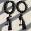 7A natural quality goods Eyes Jin Yao Obsidian hold men and women lovers Lucky Beads