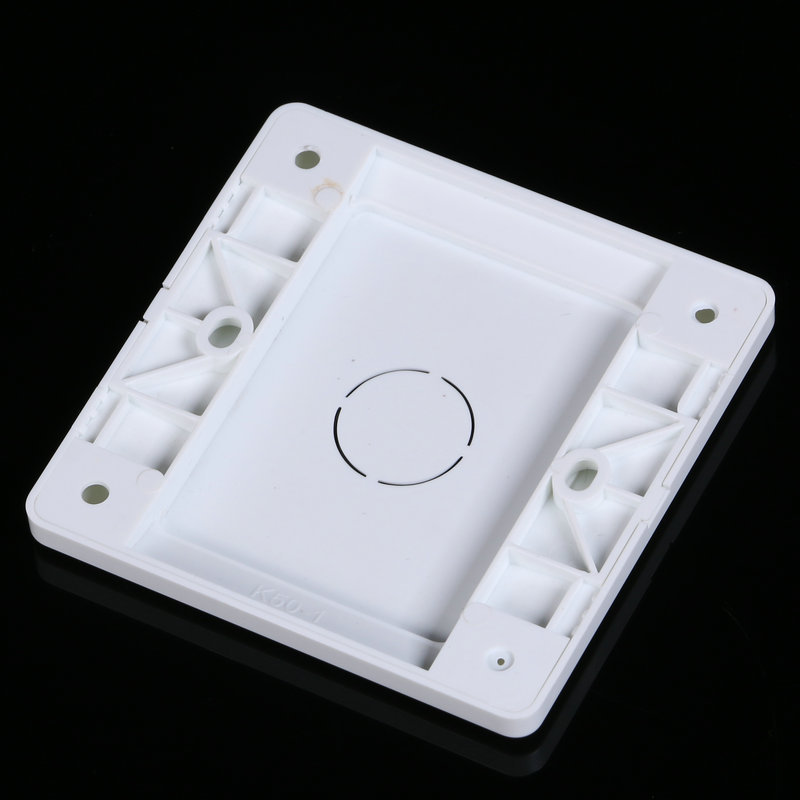 现货批发k50盖板空白面板空白盖板k50白板二合一加厚墙壁插座盖板