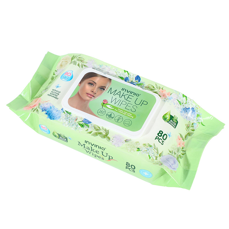 Non-Woven Adult Wipes Wipe Desktop Cleaning Hand Disposable Portable 80-Piece Travel Extraction Wipes