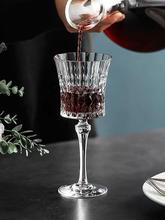 crystal red wine glass set with elegant wine wine glasses杯