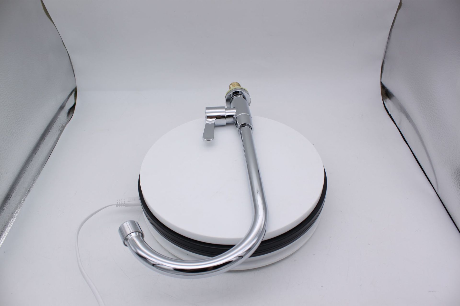 304不锈钢厨房单冷金钻水龙头洗菜盆水槽立式龙头滚珠转芯洗碗池