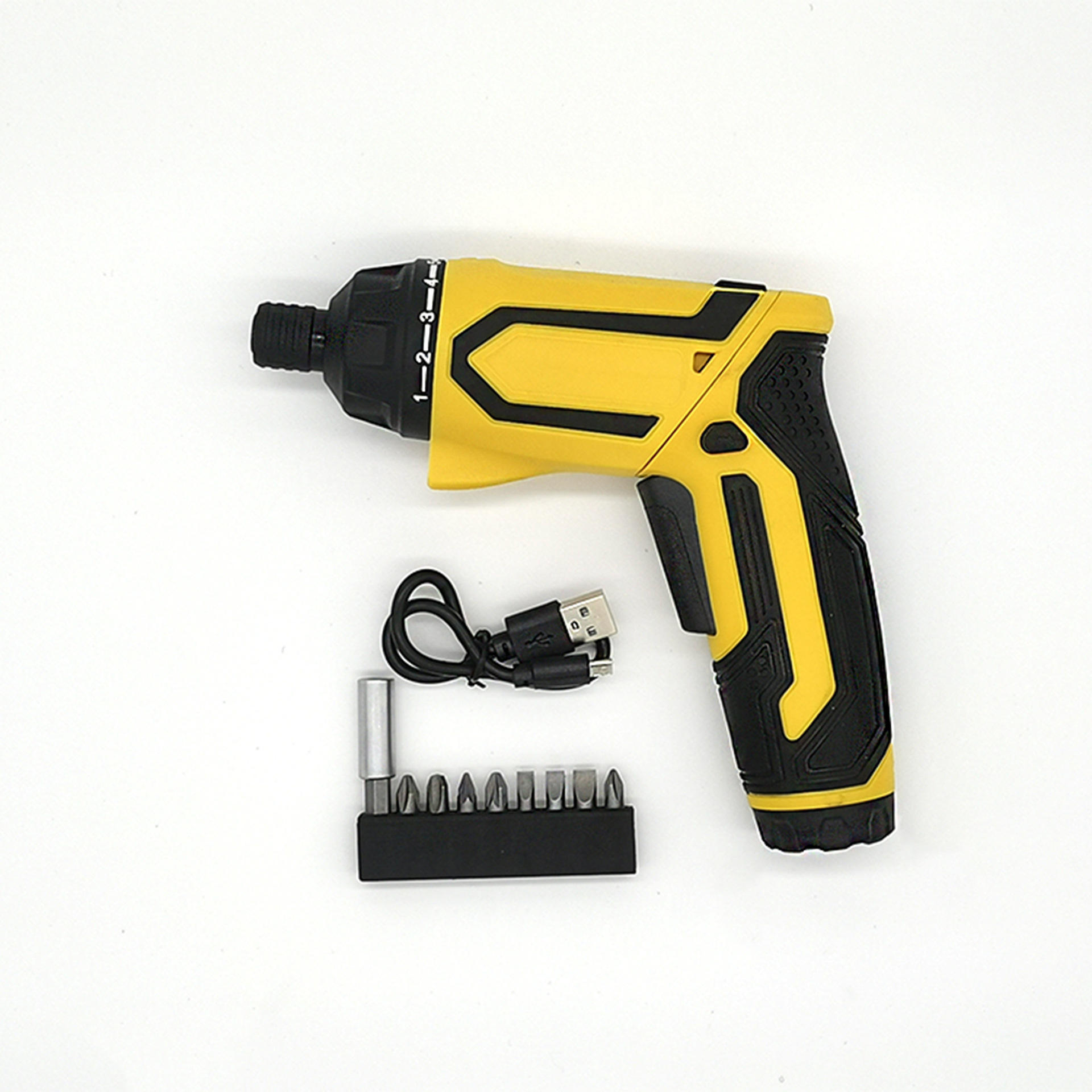 电动螺丝刀批3.6v锂电充电可折叠多功能家用diy礼品screwdriver