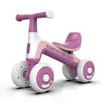 儿童平衡车1一3岁宝宝学步车女男孩无脚踏2岁小童滑行四轮溜溜车