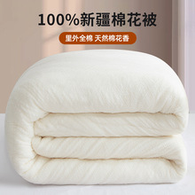 0WYV新疆棉花被加厚冬被纯棉花棉胎被芯棉絮棉被垫被褥子老式棉芯