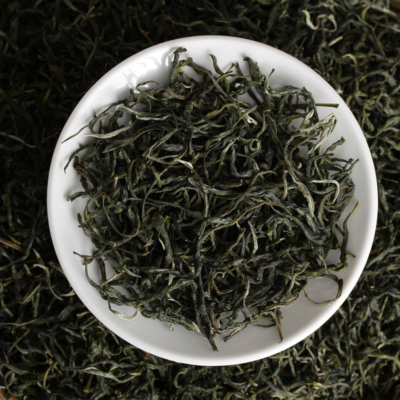 云南绿茶 2023年凤庆高山绿茶 浓香云雾滇绿毛峰 早春绿茶 散茶