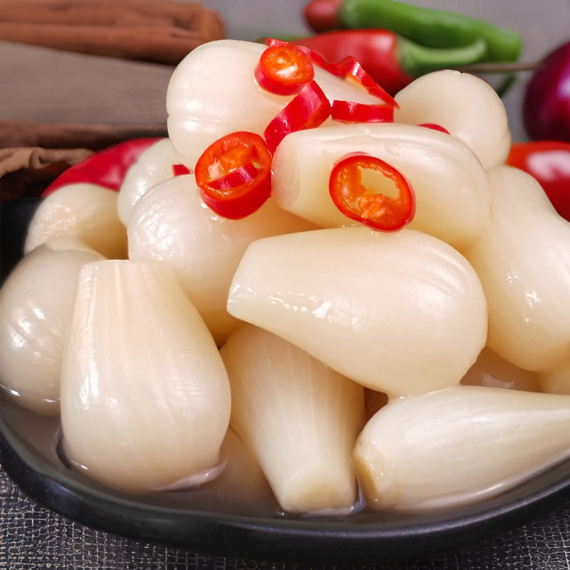 5kg瓶装糟辣酸甜柳州荞头腌制新鲜茭头特产-阿里巴巴