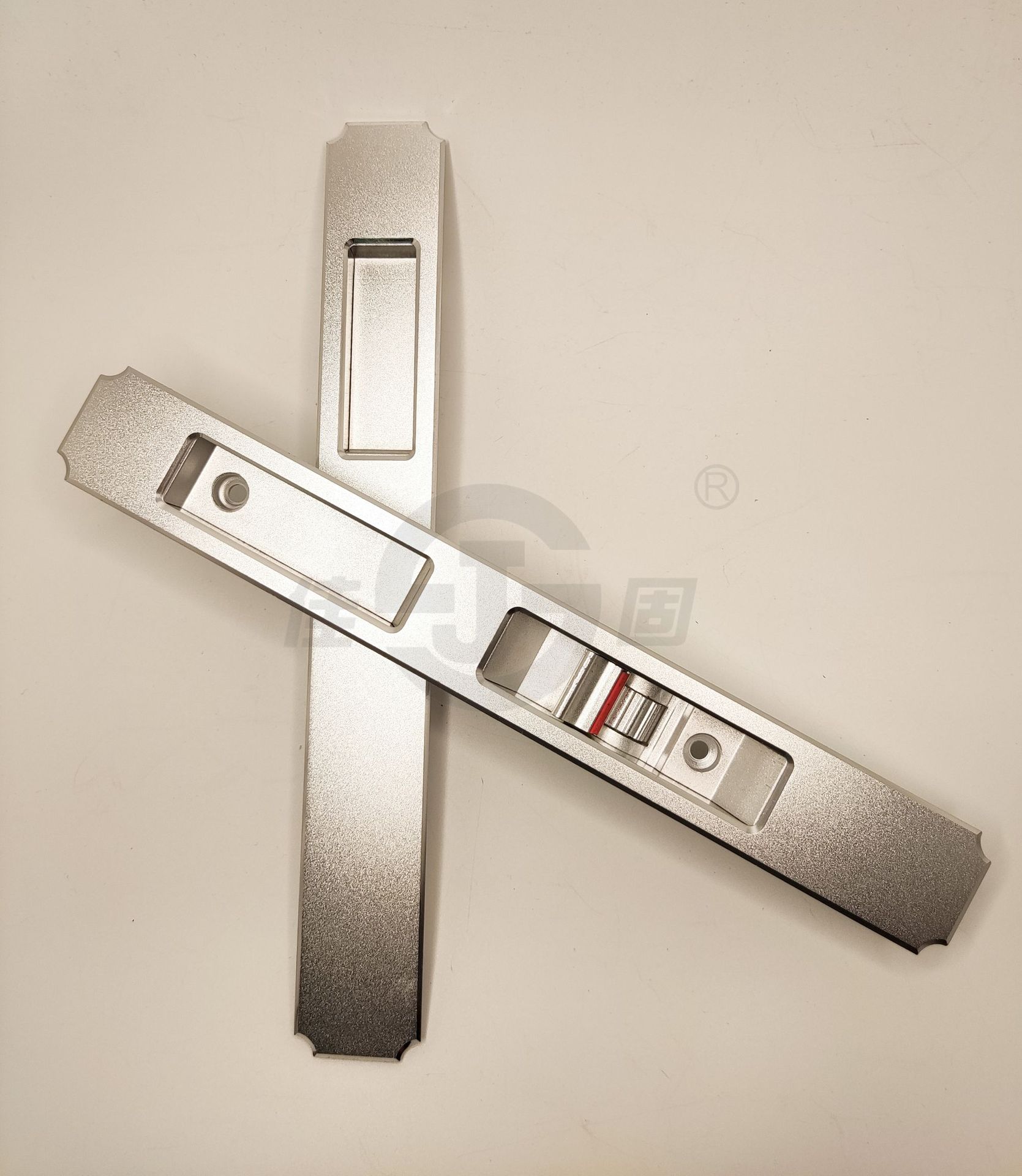 窗户锁推拉门锁铝合金窗锁 一字锁自动弹簧锁 推拉门窗自动手动锁