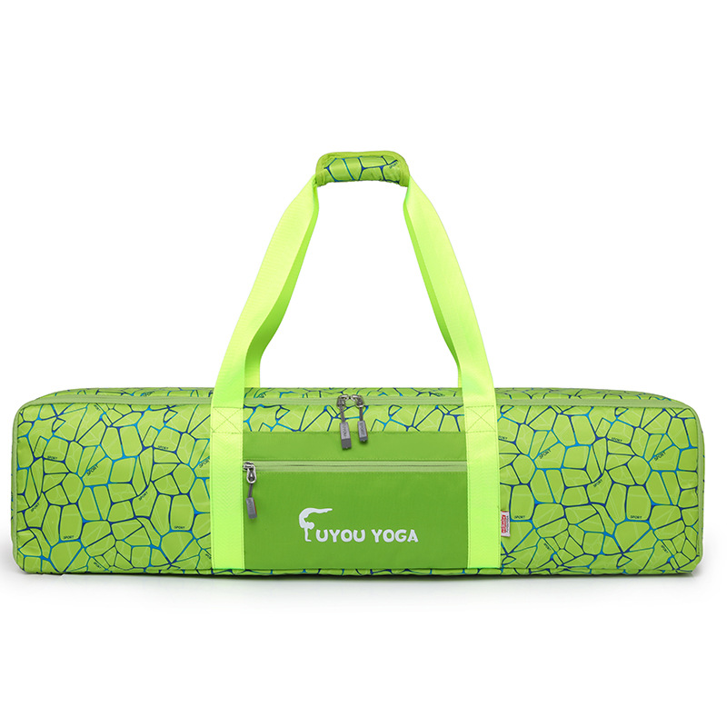 Sports Yoga Mat Bag Storage Multi-Functional Large Yoga Mat Backpack Waterproof Cylinder Bag Zipper Portable Crossbody