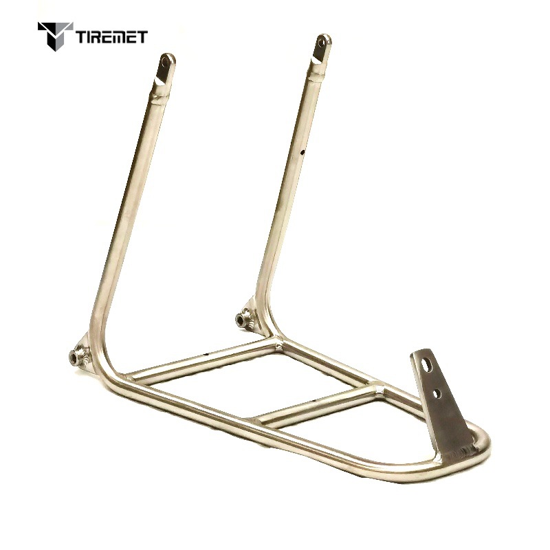 钛合金适用于brompton小布折叠车自行车后货架折叠车自行车货架