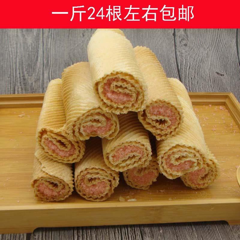 湖北80后老式鸡蛋卷夹心传统老式糕点现烤鸡蛋卷怀旧零食-阿里巴巴