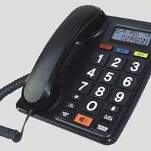 大按钮电话机老人助听电话机大按键电话机Big button telephone