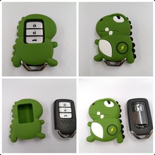 卡通车钥匙保护套汽车钥匙套适用本田丰田等可爱闪电龙猫爪钥匙套