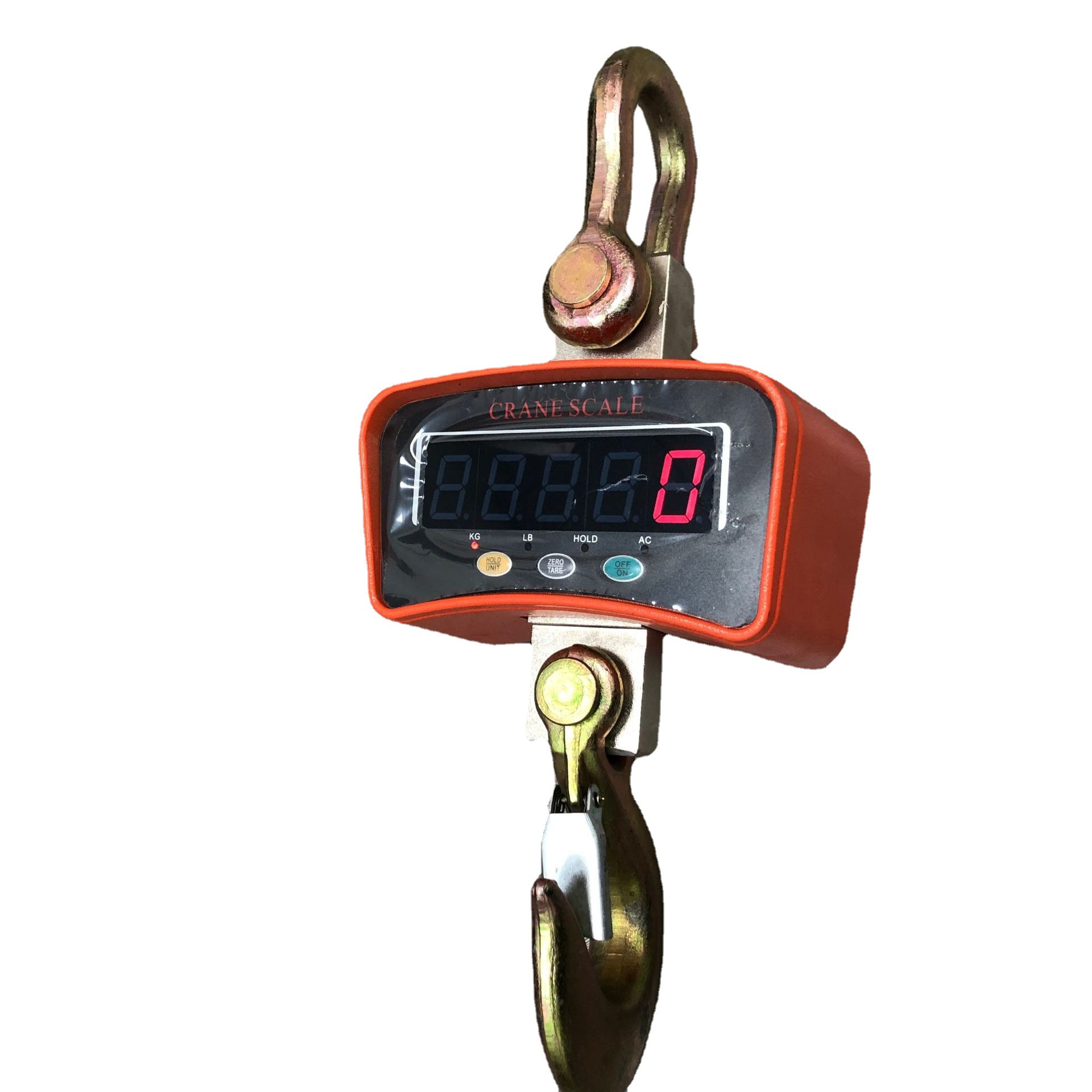 批发电子磅5t直视电子吊秤ocs无线遥控电子吊钩秤行车5吨吊带重磅