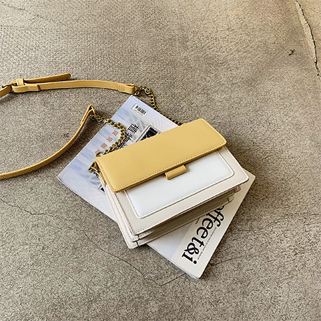 Stylish Good Texture Portable Messenger Bag All-Match Ins Shoulder Bag Small Square Bag