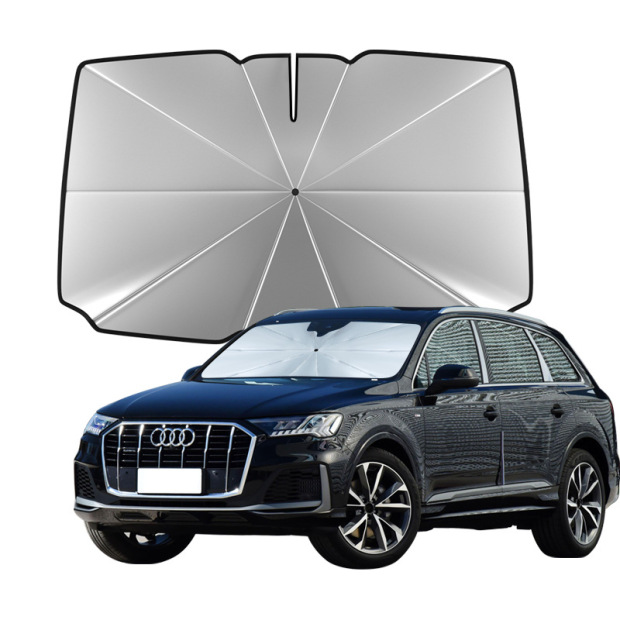 汽车伞专车专用内前挡风玻璃防晒遮阳伞特斯拉伞比亚迪汉专用伞
