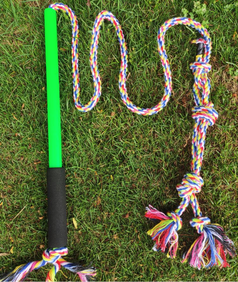 逗狗杆 狗狗玩具溜狗器 可伸缩逗狗逗狗棒逗猫棒宠物训练杆