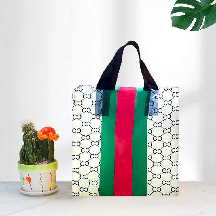 加厚个性打包袋服装店包装袋 大气塑料袋ins手提袋胶袋衣服购物袋