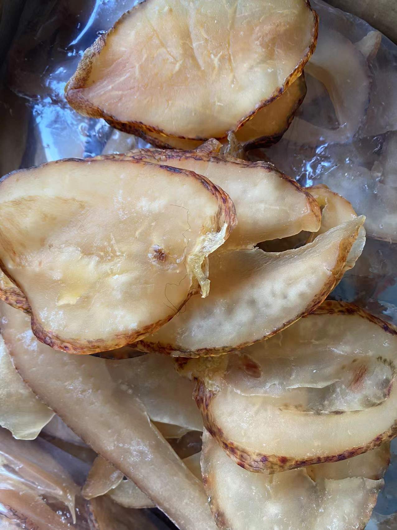 干响螺片肉片煲汤干货淡干冷冻大片肉厚足干